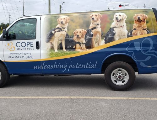 COPE Service Dogs’ New Van – 2019