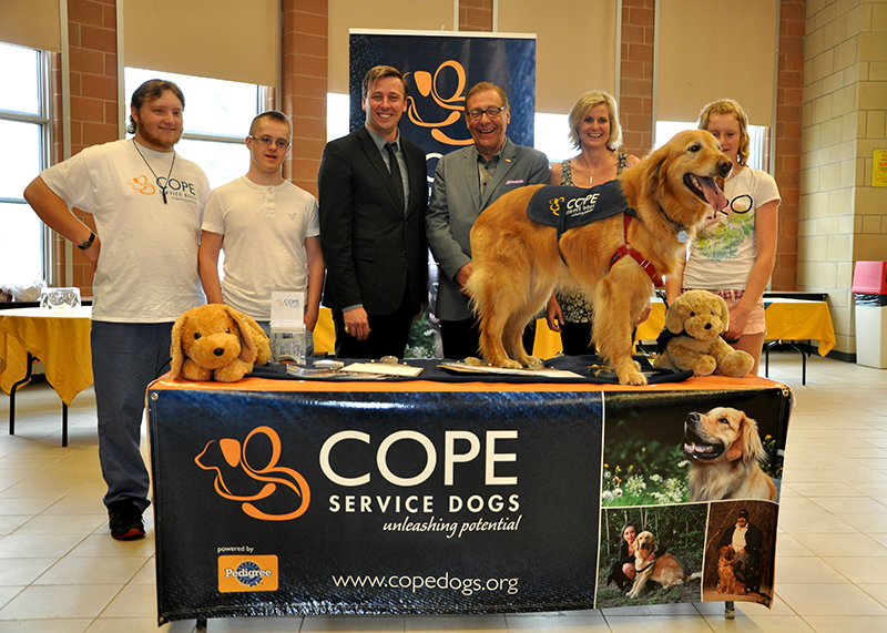 COPE Donation from Green Shield